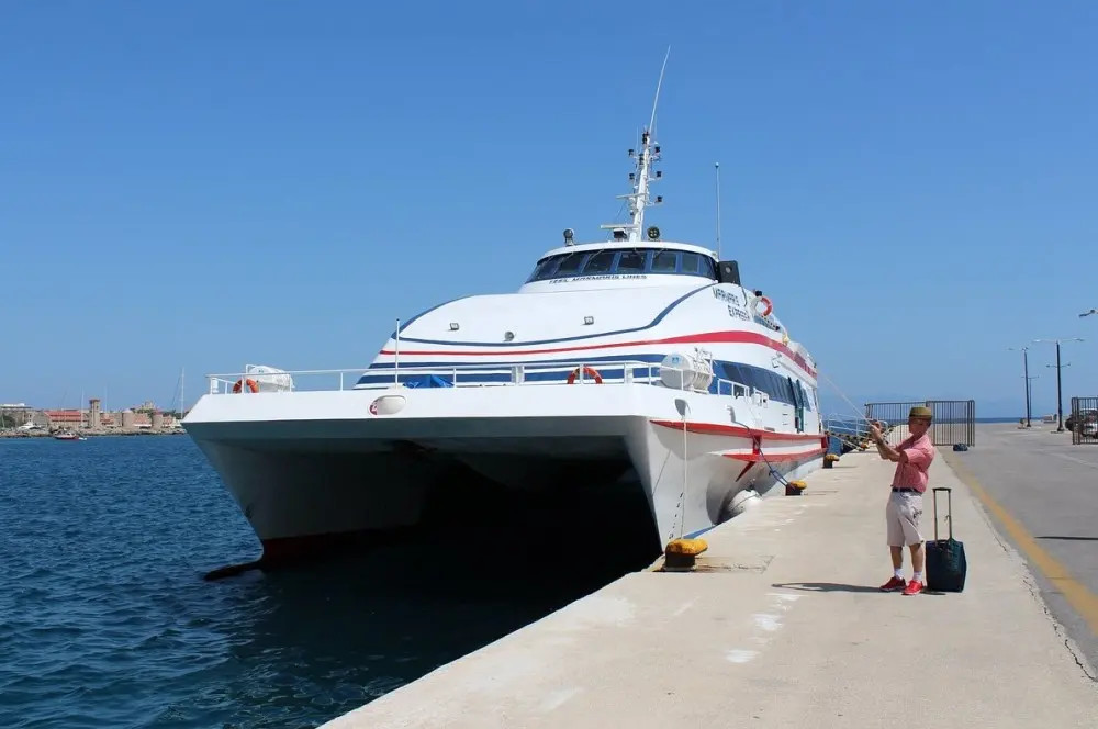 Both Ways Rhodes Ferry Ticket From Marmaris Tax Fees Included 1