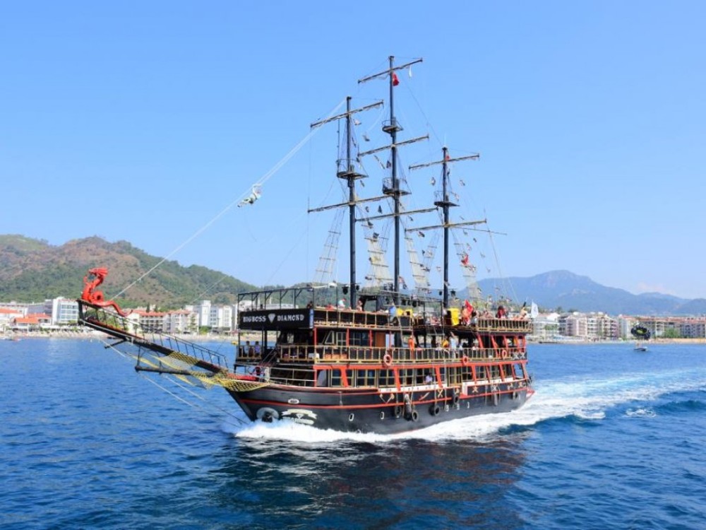Marmaris Big Boss Diamond Pirate Boat Trip 5