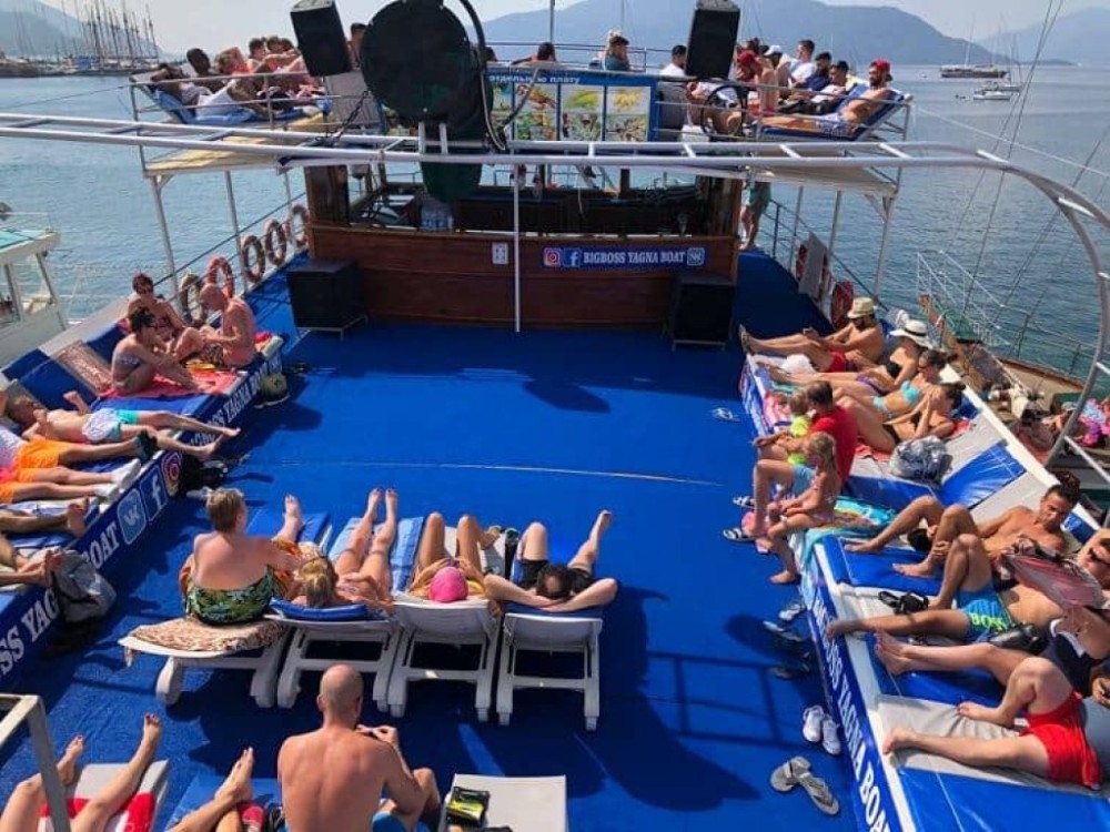 Marmaris Big Boss Yagna Boat Trip W/ Hotel Transfer Service 3
