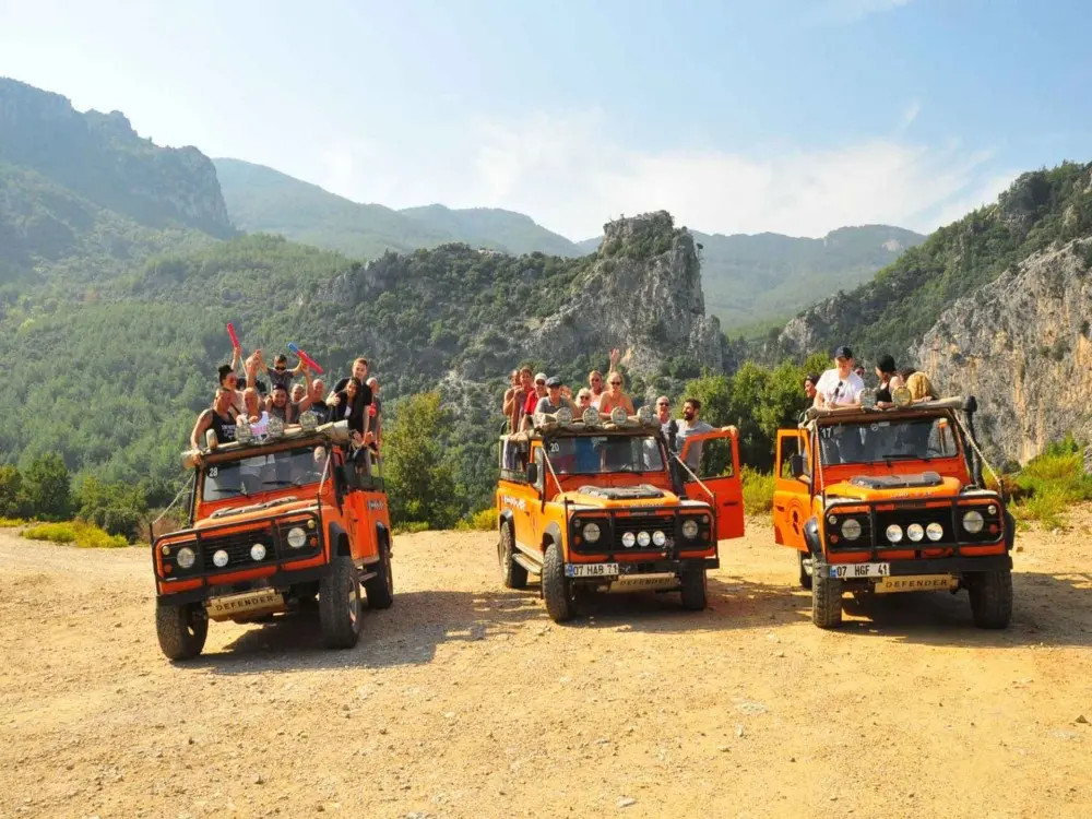 Marmaris Jeep Safari Tour With Waterfall & Water Fights 11