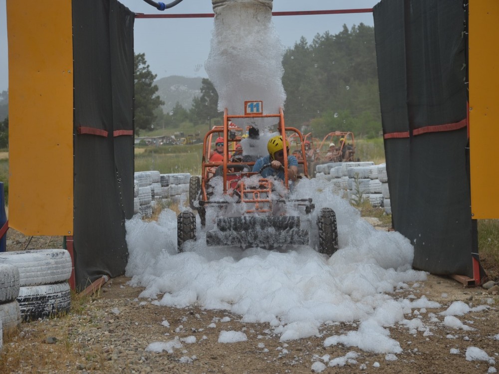 Marmaris Orange Buggy Safari with Water Fight and Foam Party 3