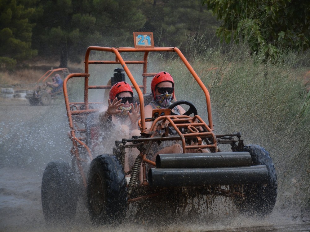 Marmaris Orange Buggy Safari with Water Fight and Foam Party 5