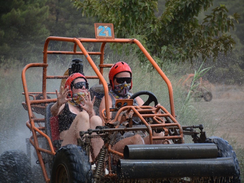 Marmaris Orange Buggy Safari with Water Fight and Foam Party 6