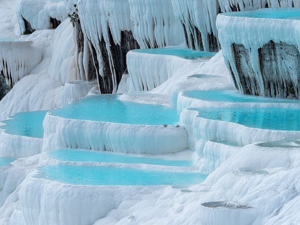 Marmaris: Pamukkale by Night Tour With Cotton Castle  Hierapolis 2