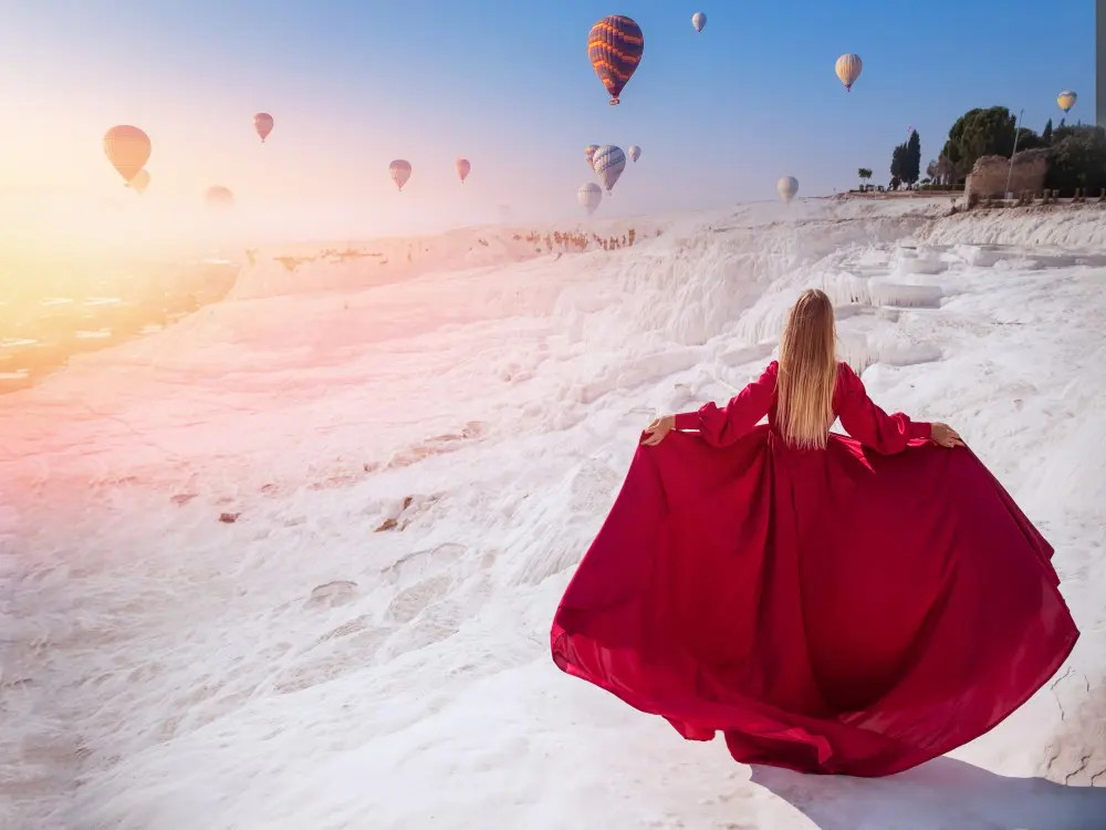 Marmaris Pamukkale Tour With Hot Air Balloon Flight 2