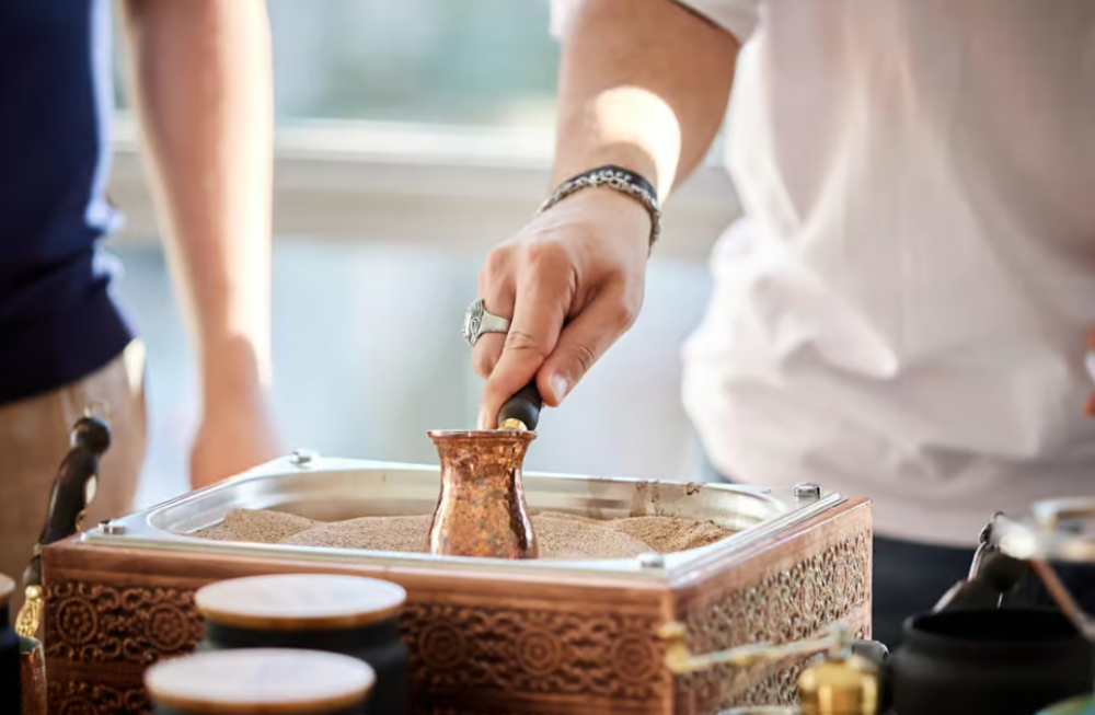 Marmaris: Turkish Coffee Making on Sand & Fortune Telling Workshop 1